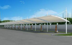 简阳市膜结构停车棚